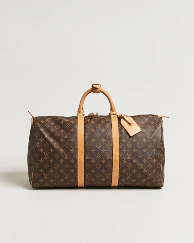 Louis Vuitton Pre-Owned Keepall 50 Monogram – Braun