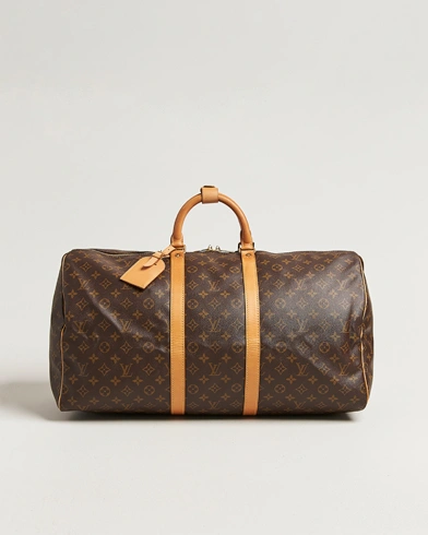 Louis Vuitton Pre-Owned Keepall 55 Monogram – Braun