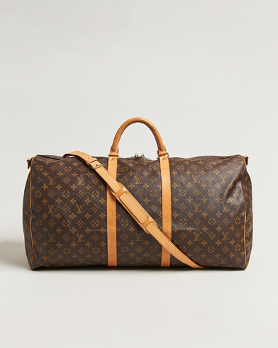 Louis Vuitton Pre-Owned Keepall Bandouilére 60 Monogram – Braun