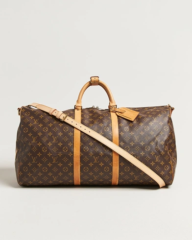 Louis Vuitton Pre-Owned Keepall Bandouliére 60 Monogram – Braun