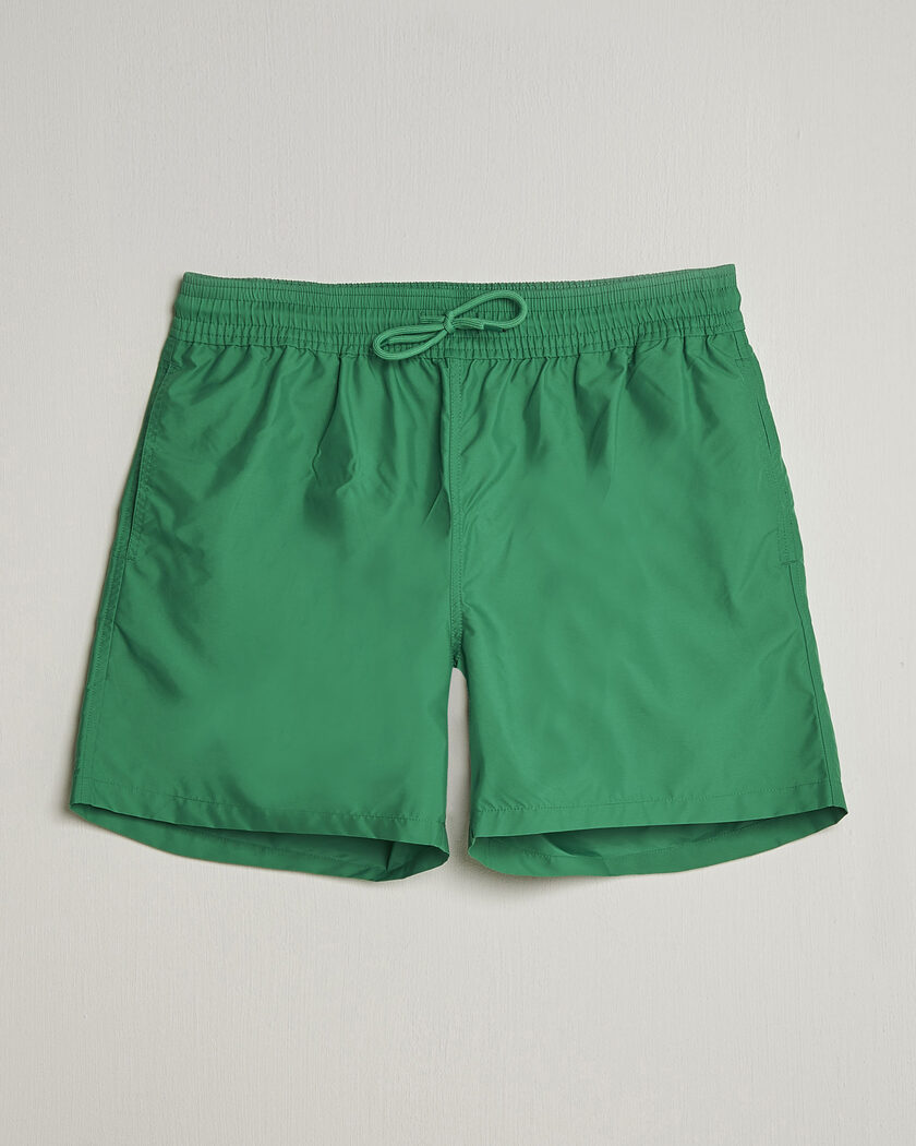 Colorful Standard Classic Organic Swim Shorts Kelly Green – Grün