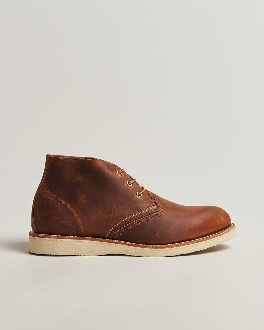 Red Wing Shoes Work Chukka Copper Rough/Though Leather – Braun