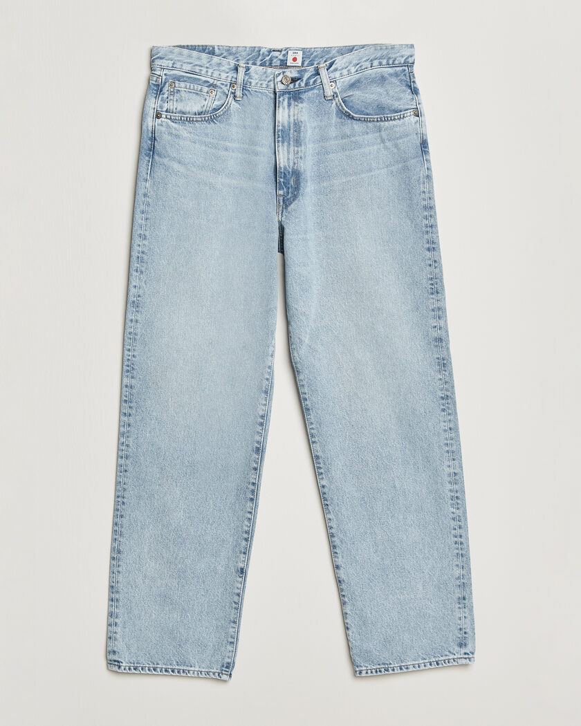 EDWIN Loose Straight Jeans Used Light Blue – Blau