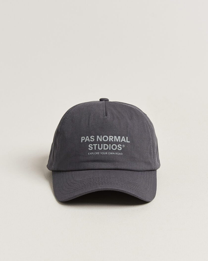 Pas Normal Studios Off Race Cotton Cap Dark Navy – Blau
