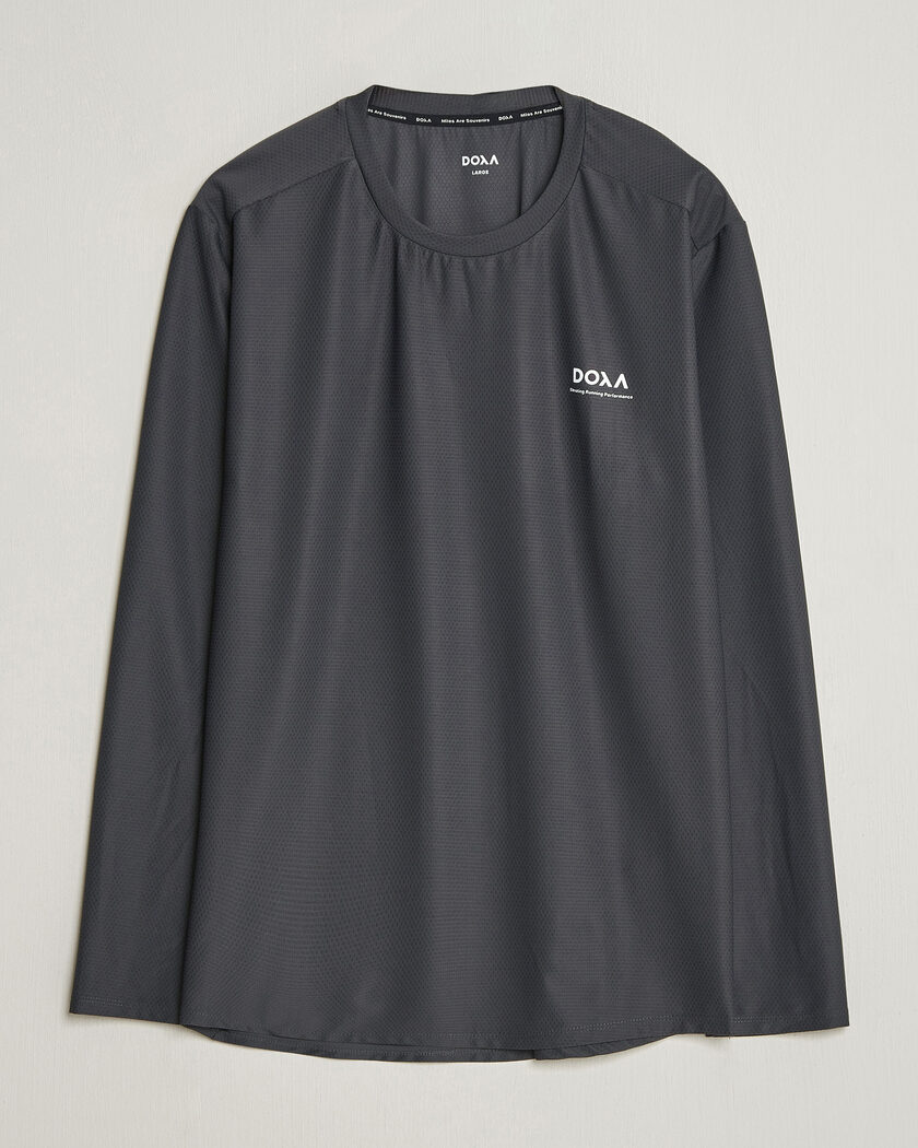 DOXA Rerun Long Sleeve T-Shirt Raven – Schwarz