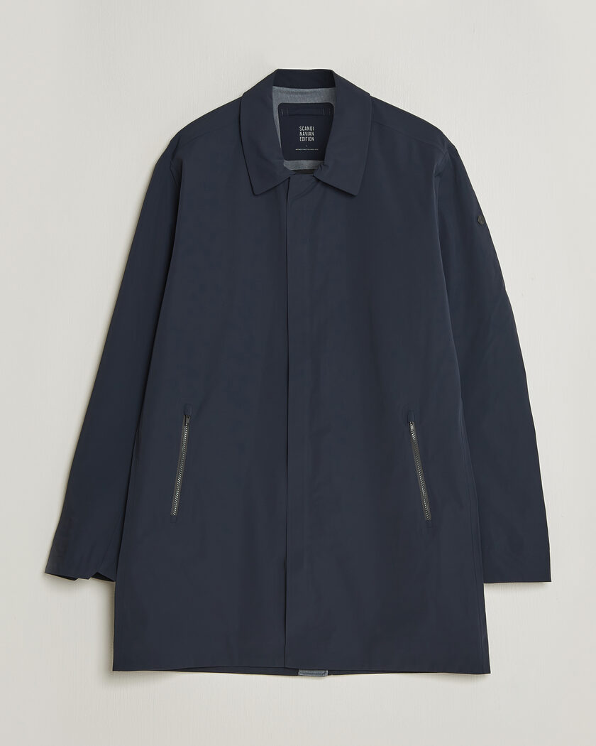 Scandinavian Edition Key II Waterproof Coat Navy – Blau