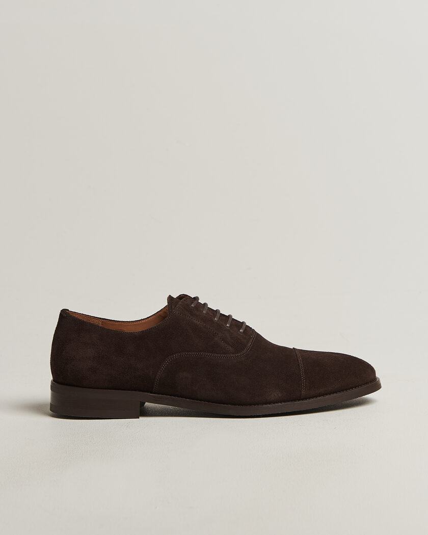 Myrqvist Vinterviken II Oxford Dark Brown Suede – Braun