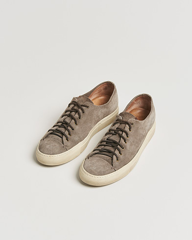 Pre-owned Buttero Tanino Suede Sneaker Grey 43 – Grau