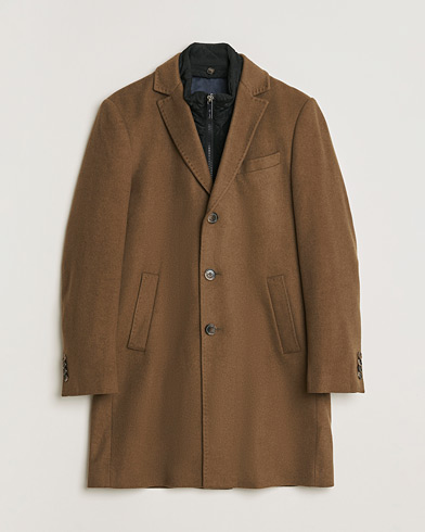 Pre-owned Sand Copenhagen Cashmere Blend Coat Brown 48 – Braun