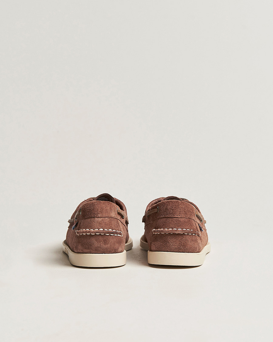 Herren | Segelschuhe | Sebago | Docksides Suede Boat Shoe Dark Brown