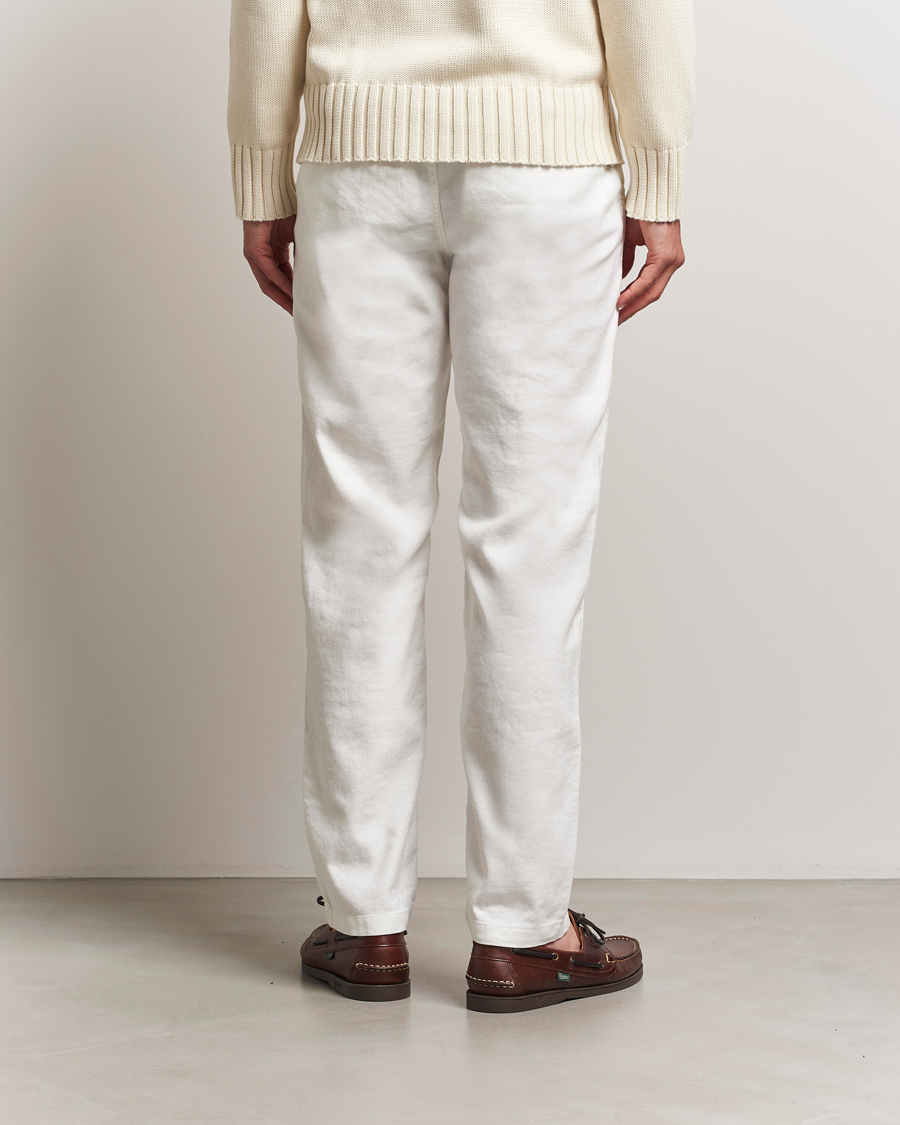 Herren | Hosen | Morris | Fenix Linen/Cotton Trousers Off White