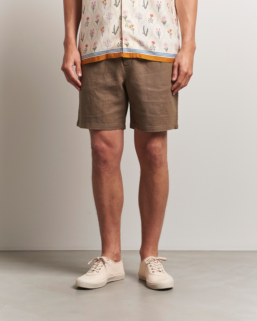 Herren | Shorts | LES DEUX | Otto Linen Shorts Cub