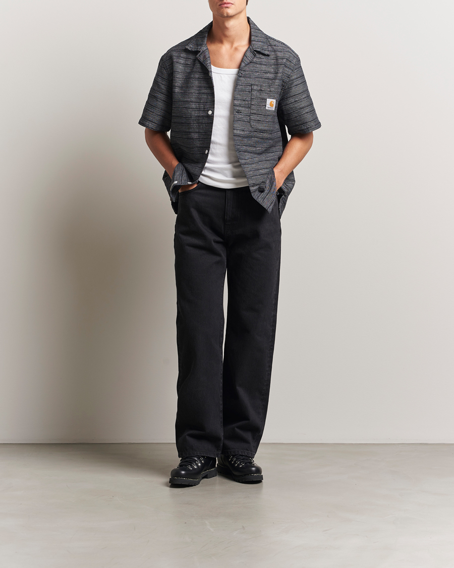 Herren | Hemden | Carhartt WIP | Gellar Short Sleeve Shirt Black