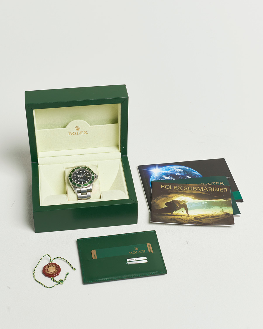 Herren | Pre-Owned & Vintage Watches | Rolex Pre-Owned | Submariner Kermit