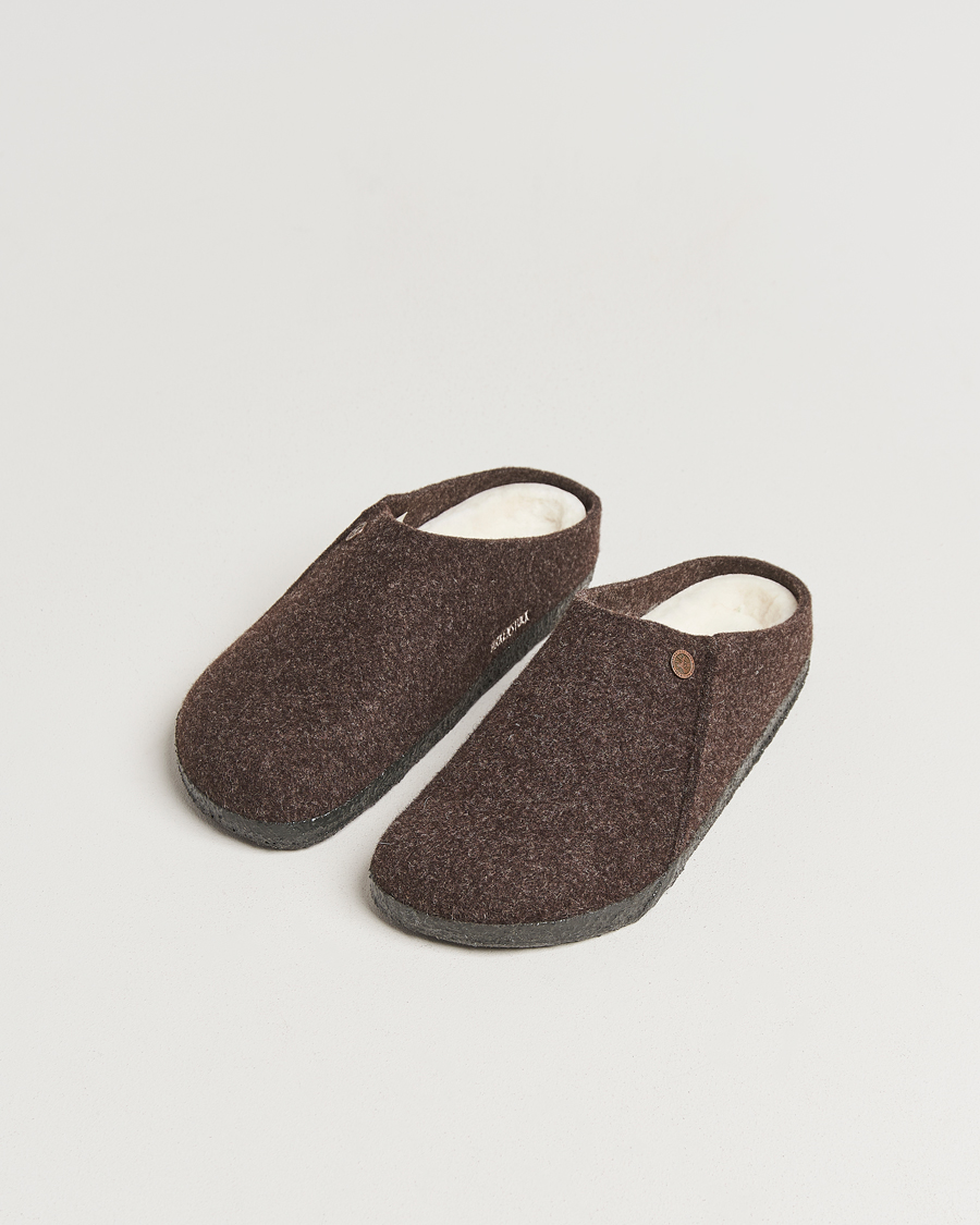 Herren | BIRKENSTOCK Zermatt Shearling Wool Felt Mocha | BIRKENSTOCK | Zermatt Shearling Wool Felt Mocha