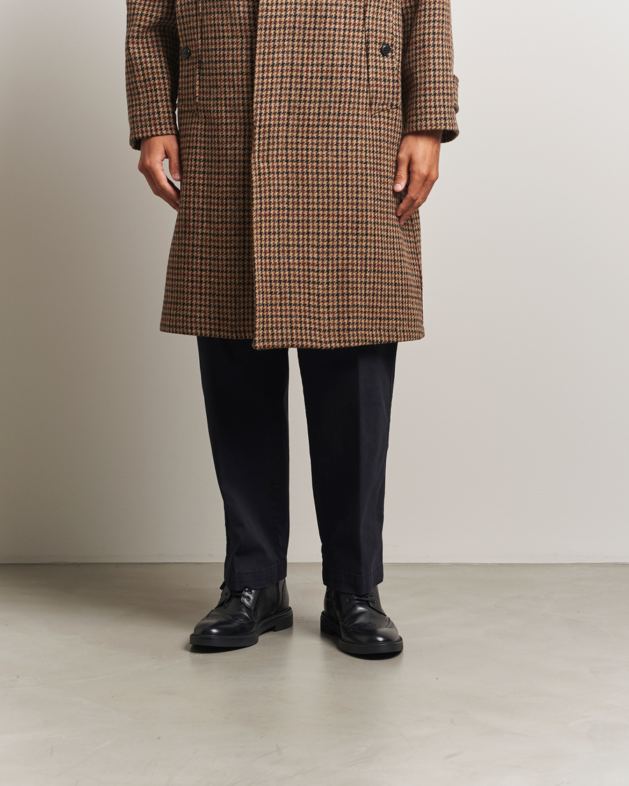 Herren | Boots | BOSS BLACK | Calev Leather Brogue Boot Black