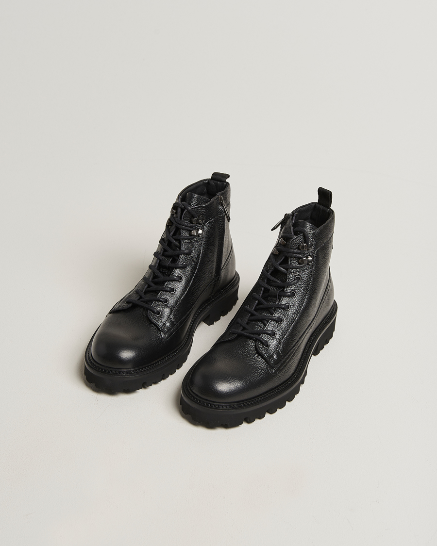 Herren | Boots | BOSS BLACK | Julyo Leather Boot Black