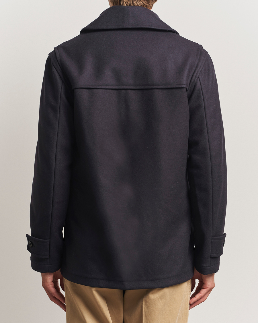 Herren | Jacken | Gloverall | Shawl Collar Duffle Jacket Navy