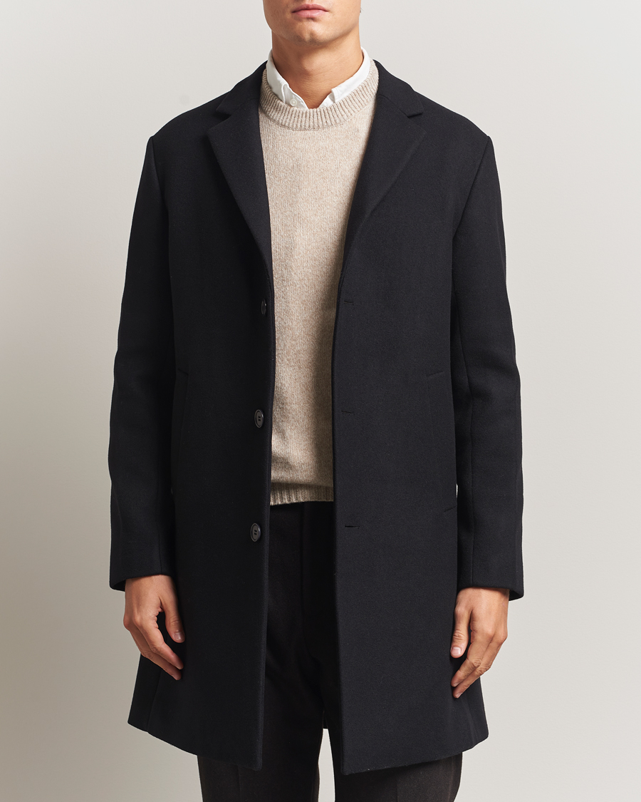 Herren | Jacken | NN07 | Austin Wool Coat Black