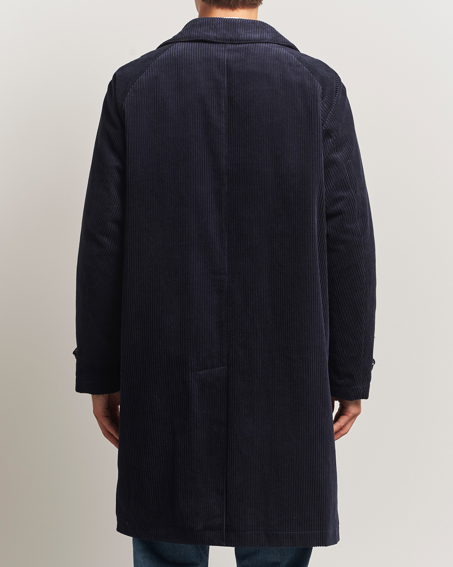 Herren | Jacken | Aspesi | Corduroy Raglan Coat Navy