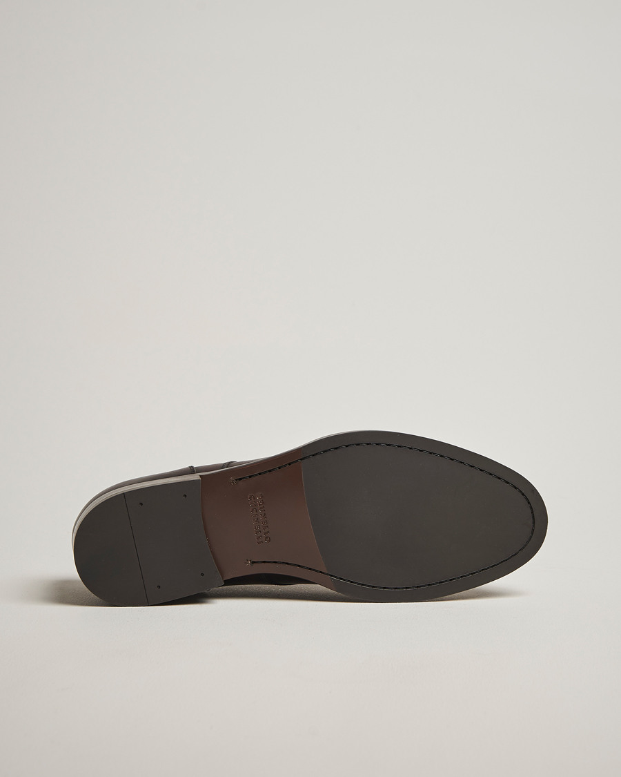 Herren | Derby | Brunello Cucinelli | Moc Toe Derby Dark Brown Calf