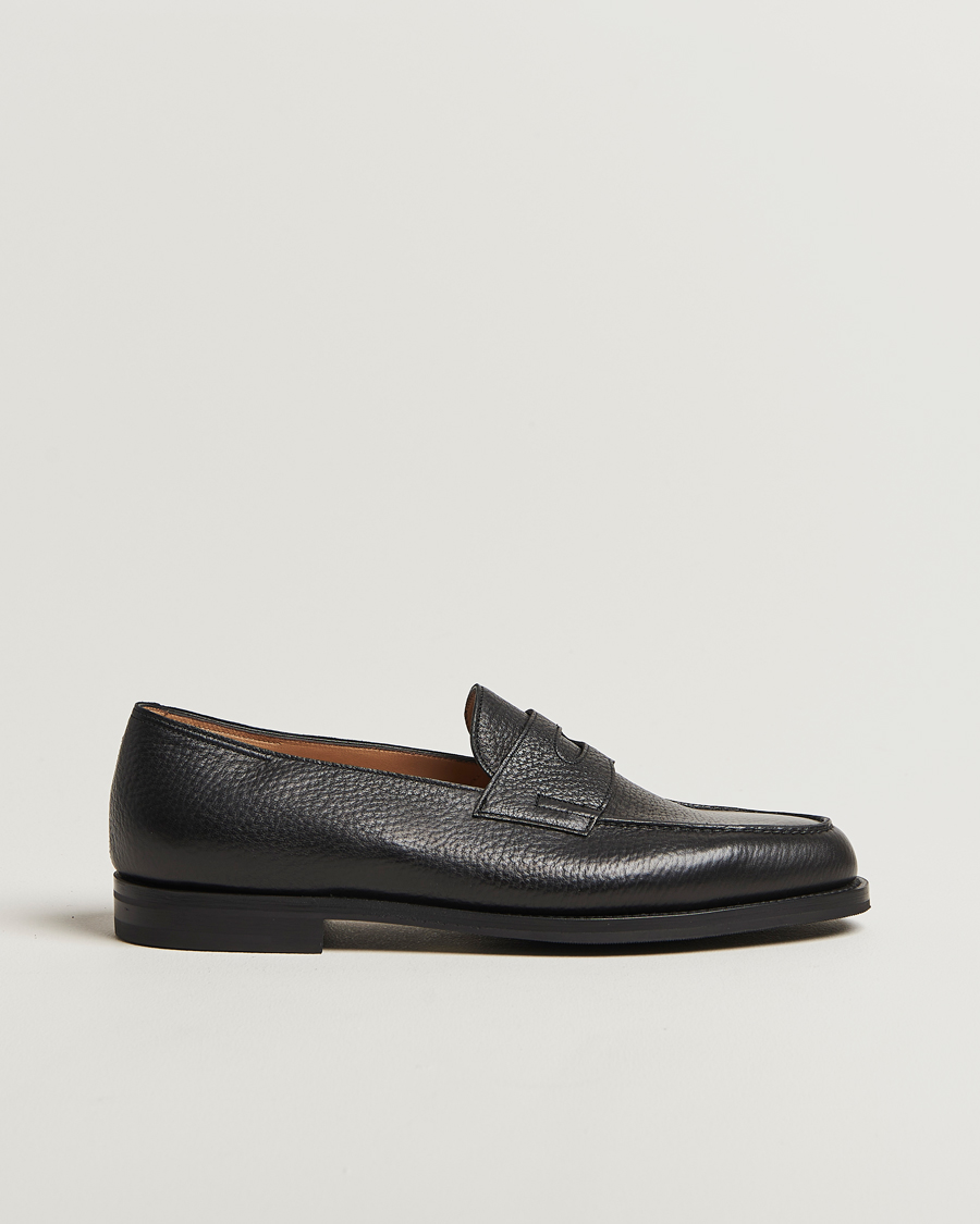 Herren | John Lobb Lopez Penny Loafer Black Grain | John Lobb | Lopez Penny Loafer Black Grain
