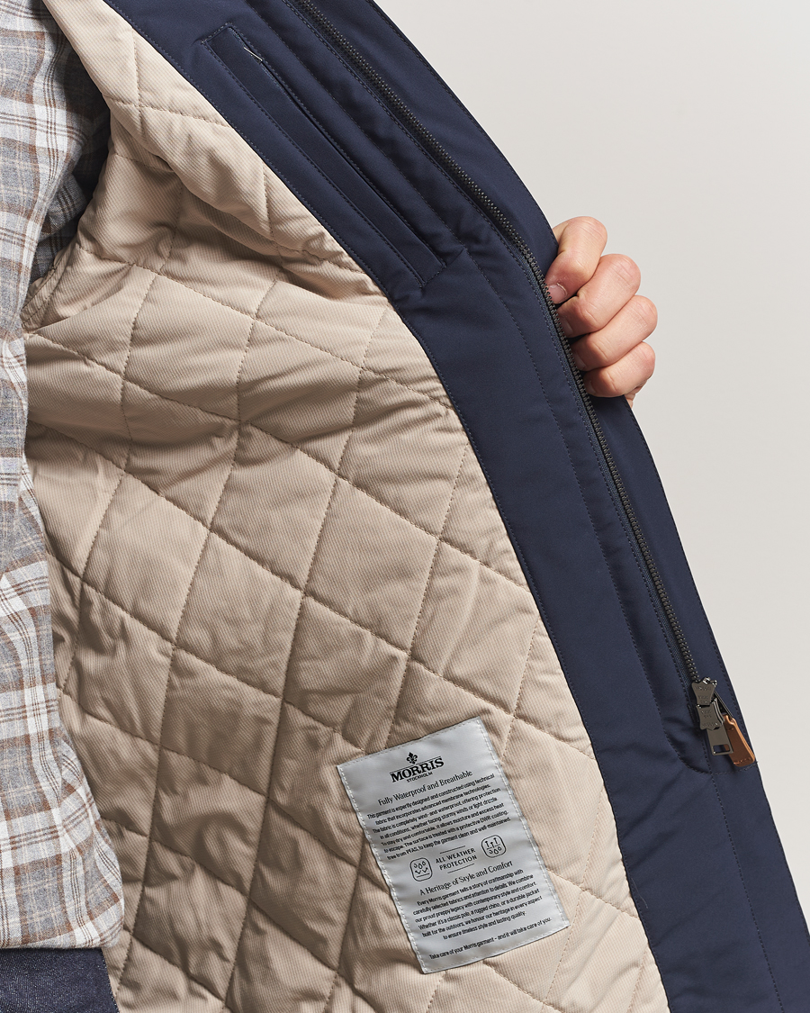 Herren | Jacken | Morris | Grant Car Coat Navy