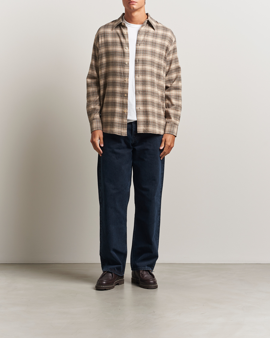 Herren | Hemden | Sunflower | Studio Shirt Beige Check