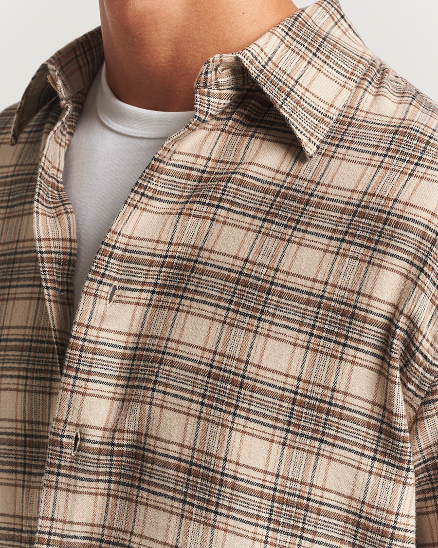 Herren | Hemden | Sunflower | Studio Shirt Beige Check