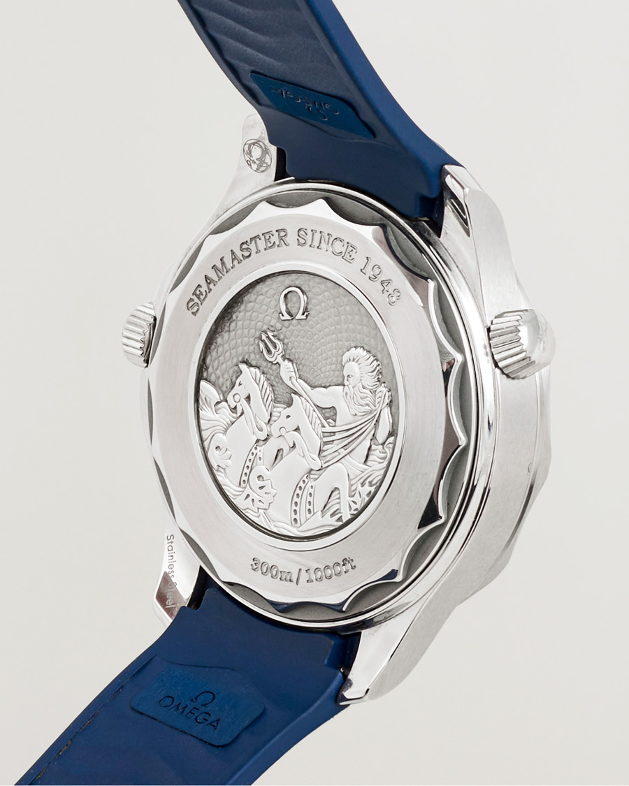 Herren | Pre-Owned & Vintage Watches | Omega Pre-Owned | Summer Blue Seamaster Diver 300m 75th