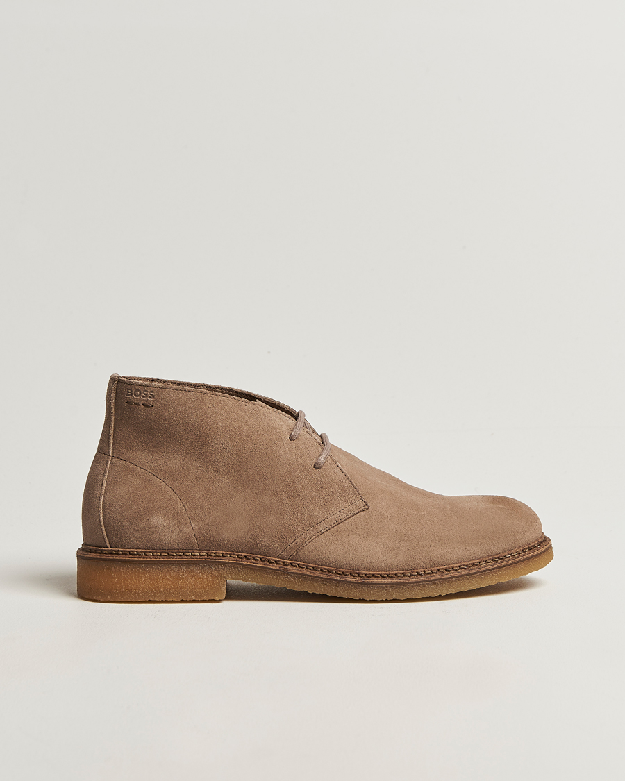 Herren | Boots | BOSS BLACK | Kope Suede Desert Boots Medium Beige