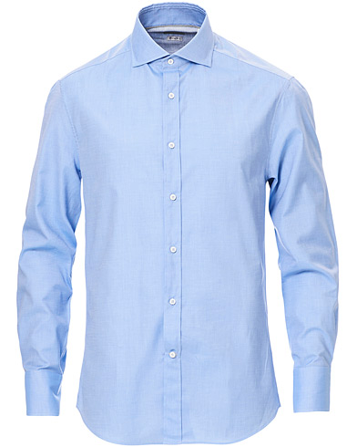  Slim Fit Twill Shirt Blue