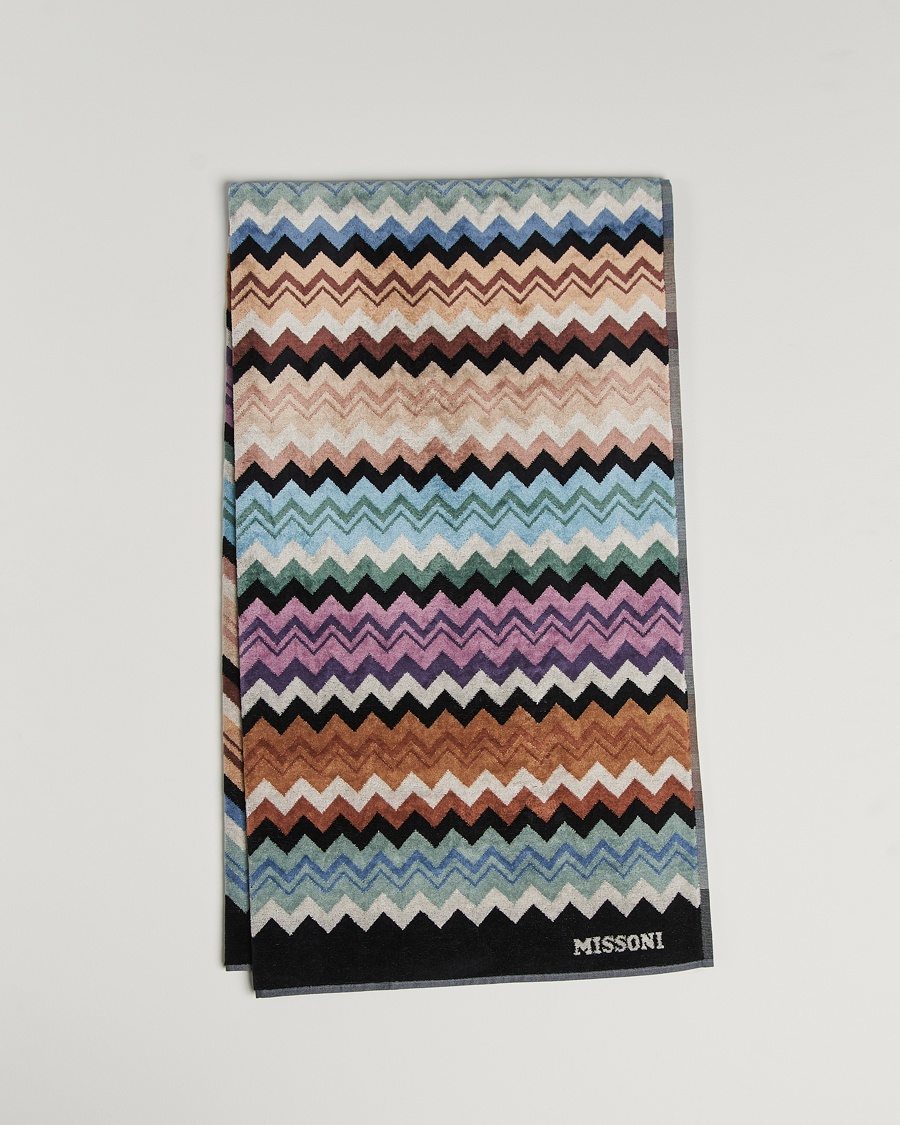 Missoni Home Adam Beach Towel 100x180cm Multicolor – Blau