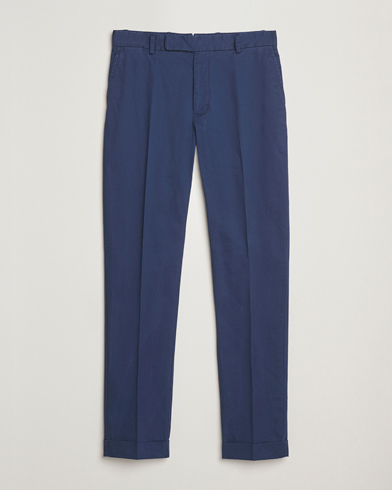 Polo Ralph Lauren Cotton Stretch Trousers Rustic Navy – Blau