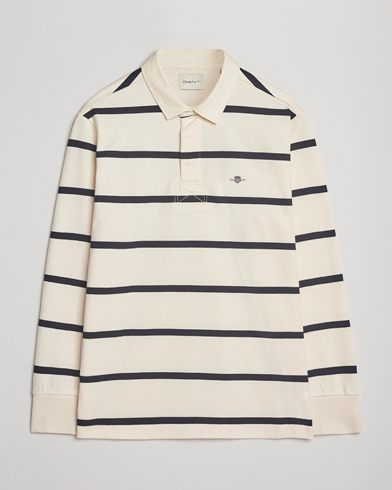 GANT Thin Stripe Heavy Rugger Cream – Weiß