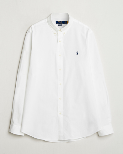 Polo Ralph Lauren Slim Fit Poplin Shirt White – Weiß