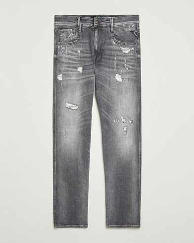 Replay Anbass 10 Years Wash Jeans Dark Grey – Grau