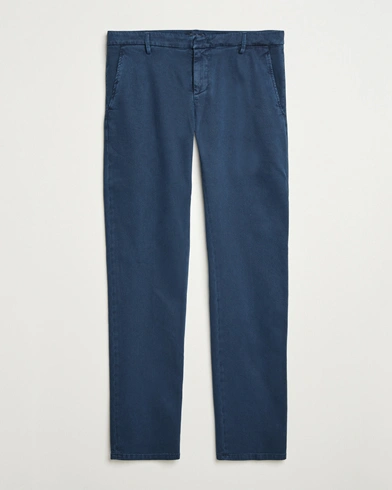 Dondup Spiritisimo Pleated Chinos Navy – Blau