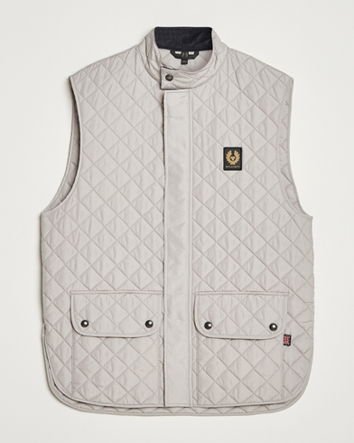 Belstaff Icon Gilet Cement Grey – Grau