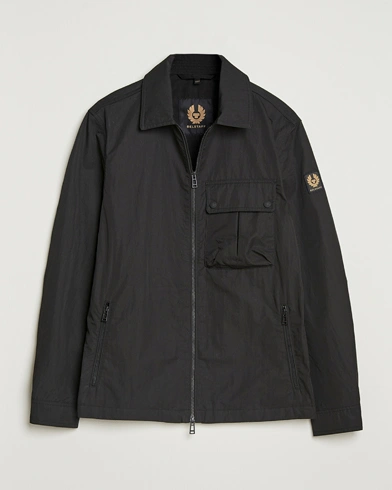 Belstaff Drome Overshirt Black – Schwarz