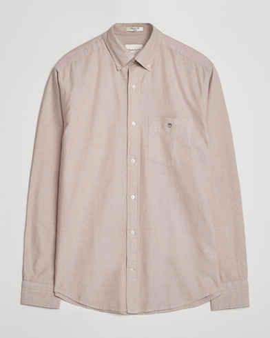 GANT Regluar Fit Classic Oxford Shirt Warm Khaki – Beige