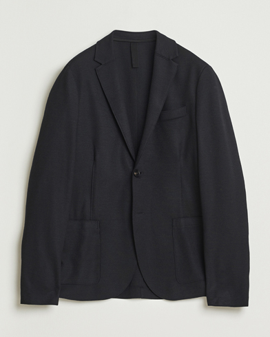 Harris Wharf London Two Button Superfine Merino Blazer Black – Schwarz