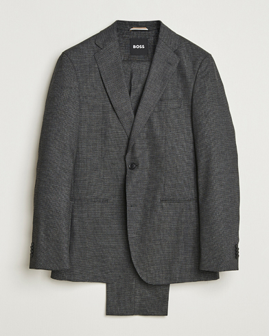 BOSS BLACK Huge Wool Suit Medium Grey – Grau
