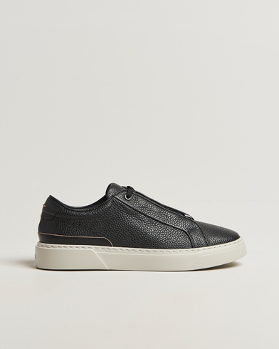BOSS CAMEL Gary Leather Sneaker Black – Schwarz