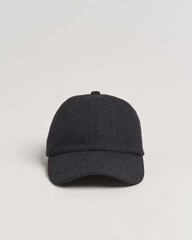 NN07 Boiled Wool Cap Antrachite – Grau