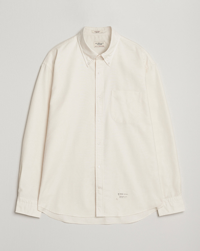 GANT 240 Mulberry Street Relaxed Fit US Oxford Shirt Cream – Weiß