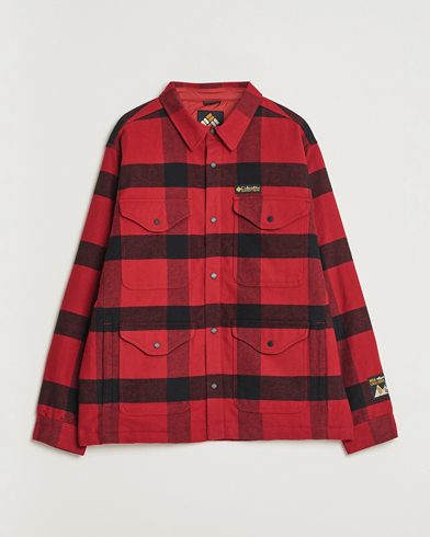 Columbia High Cascades Shirt Jacket Red – Rot