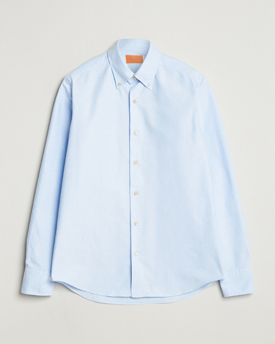 Grigio Oxford Button Down Shirt Light Blue – Blau