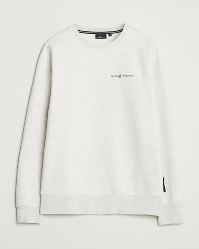 Sail Racing Bowman Crew Neck Sweatshirt Light Grey Melange – Grau