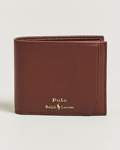 Polo Ralph Lauren Leather Wallet Saddle – Braun
